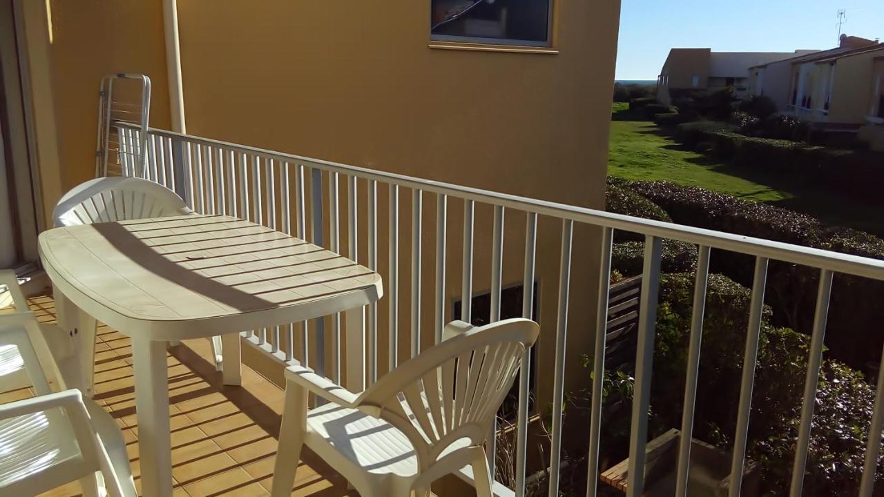 Capao Appartement Climatise Grande Terrasse Place Parking & Piscine Agde Bagian luar foto